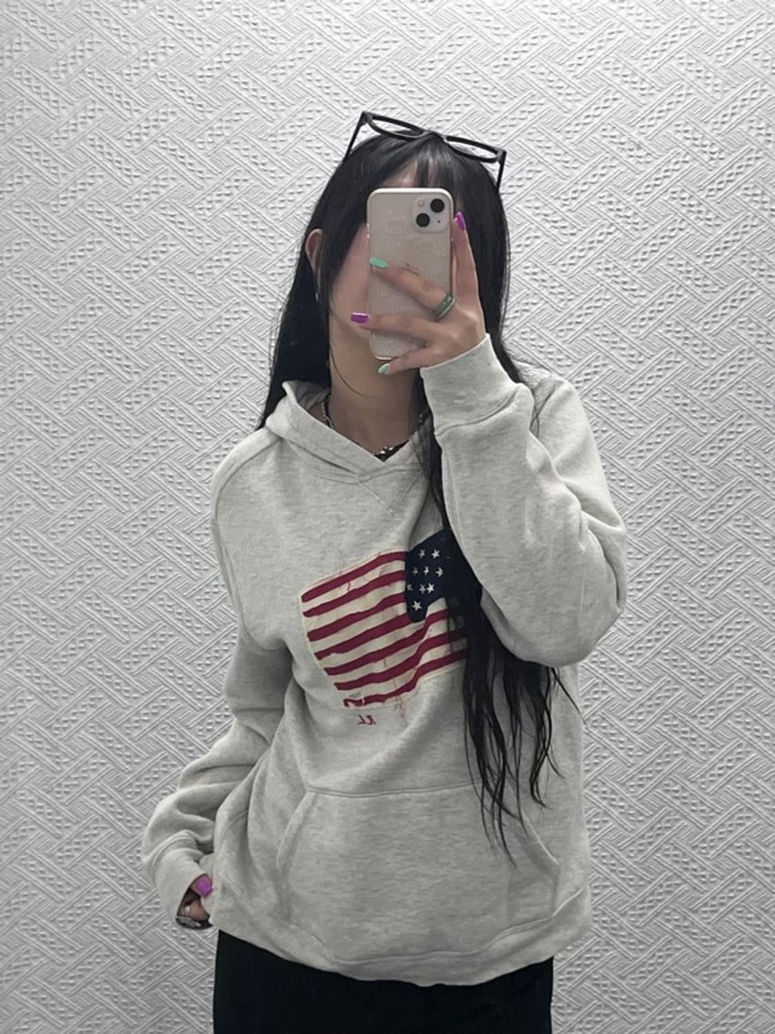 폴로 랄프로렌 레트로 빈티지 성조기 후드티 95 C07174 상품이미지2