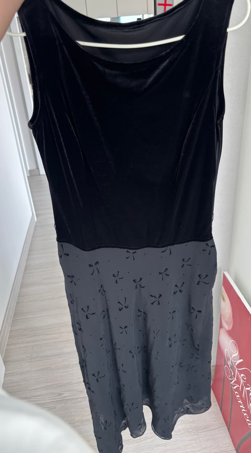 빈티지 벨벳 원피스 상품이미지6