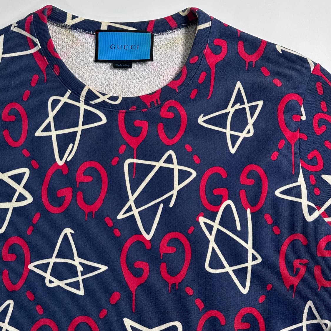 구찌 고스트패턴 맨투맨 상품이미지3