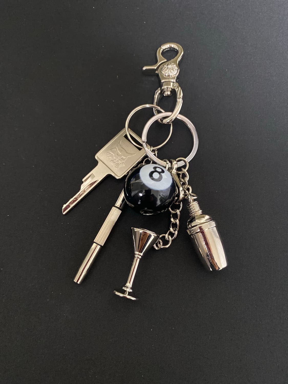 빈티지 감성 바 키링 상품이미지1