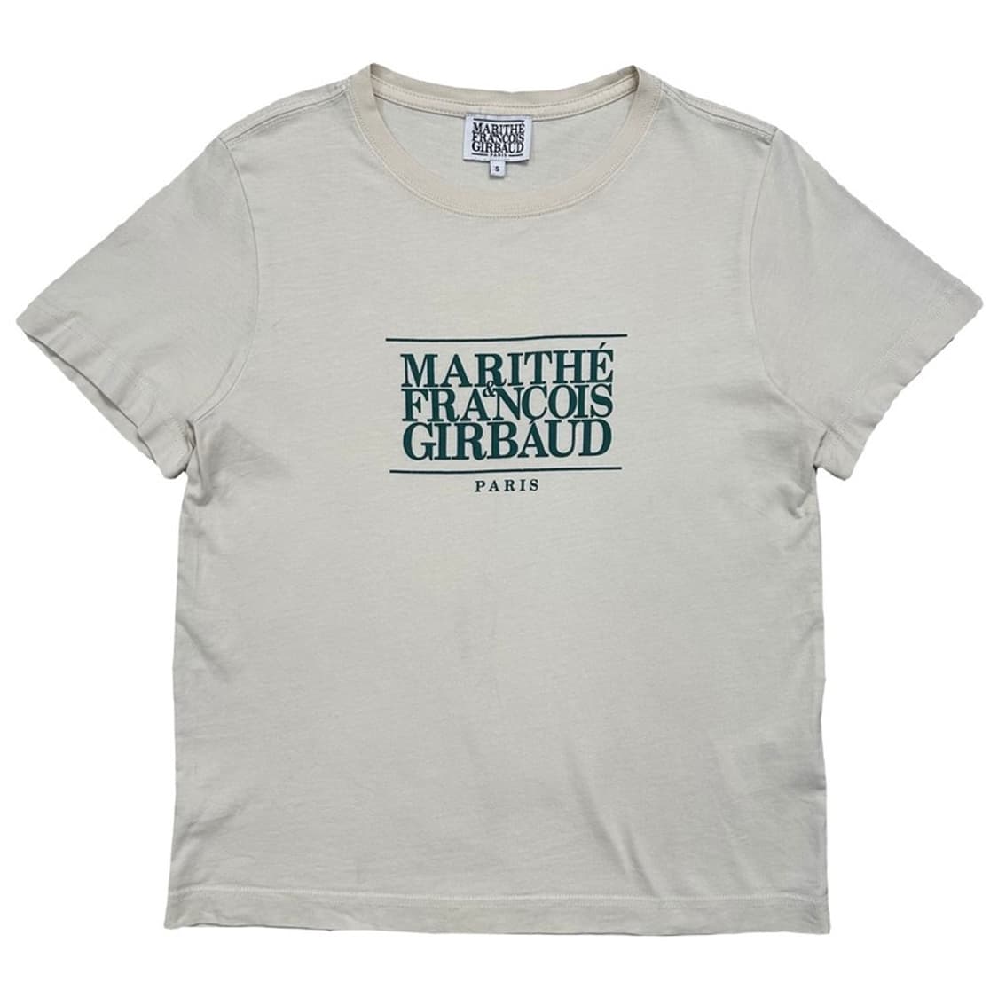 MARITHE FRANCOIS GIRBAUD 티셔츠 라이트베이지 S 상품이미지1