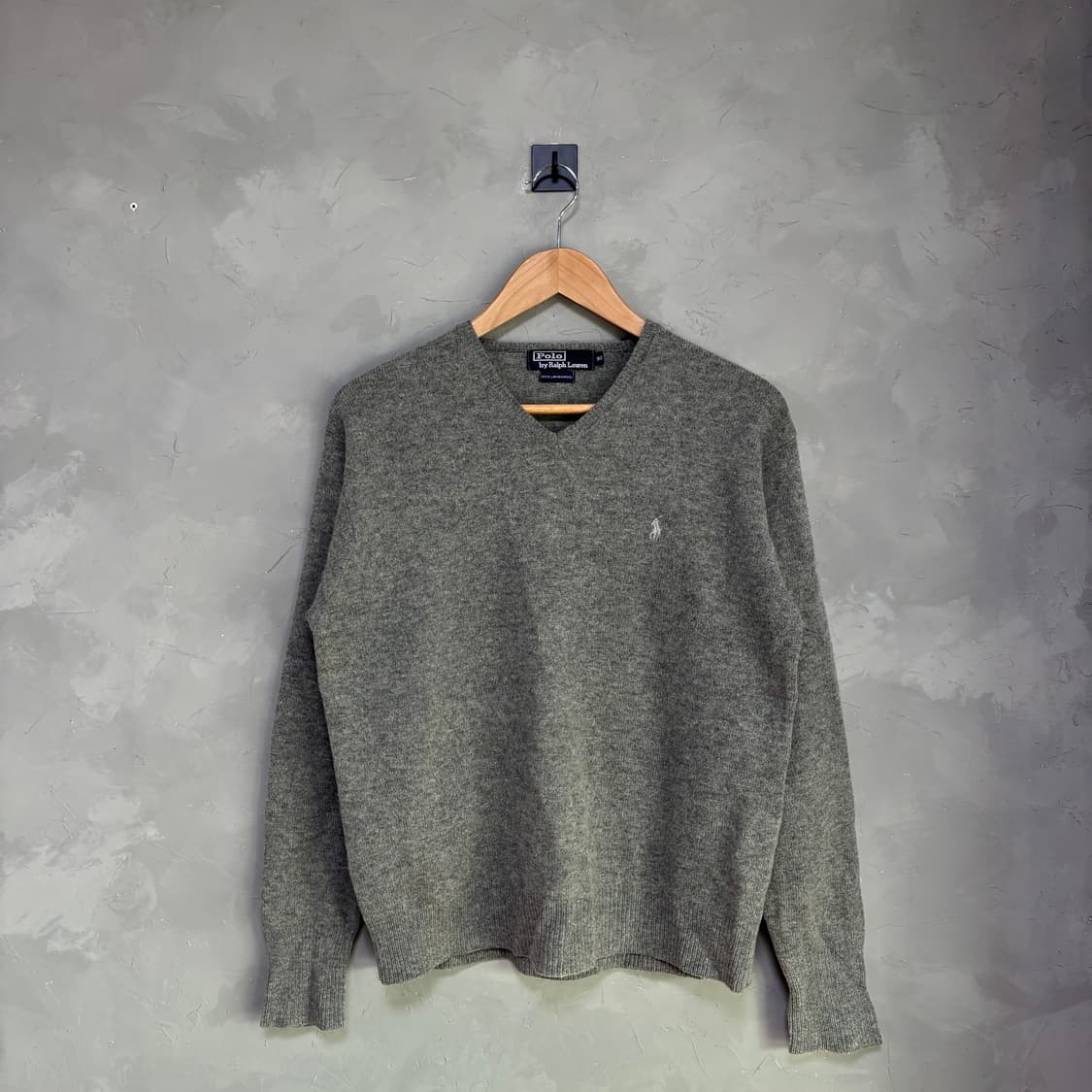폴로 랄프로렌 램스울 니트 그레이 상품이미지1