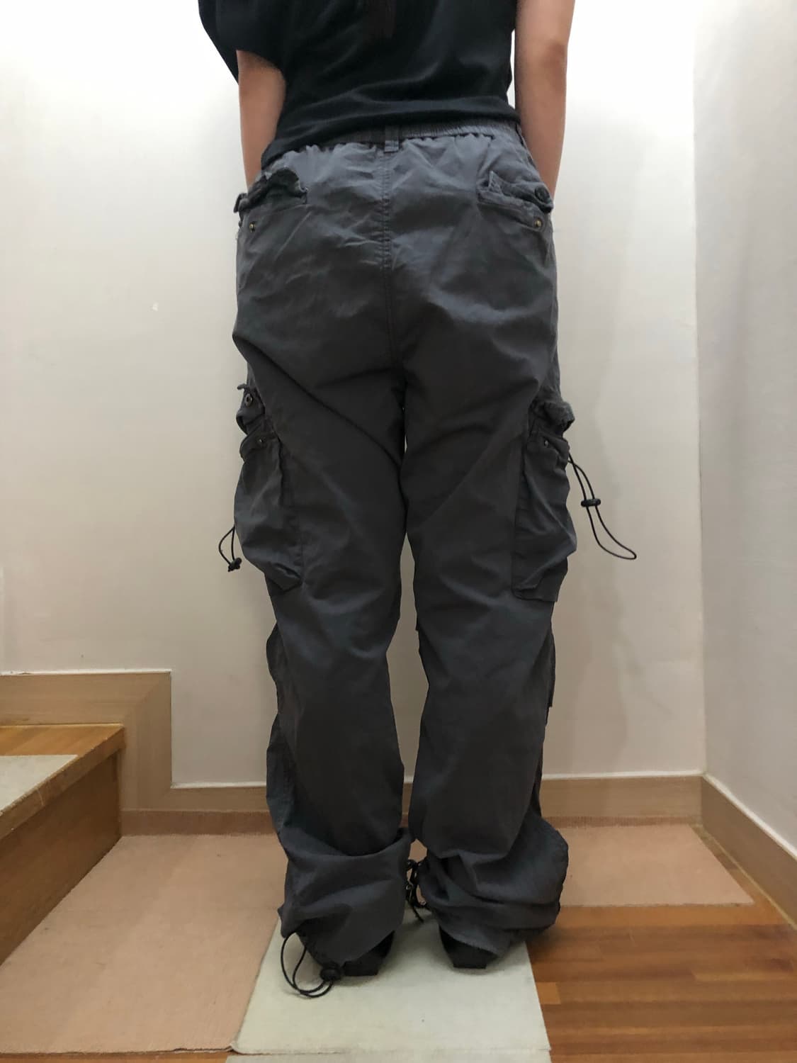 빈티지 딥그레이 포켓 디테일 팬츠 상품이미지8