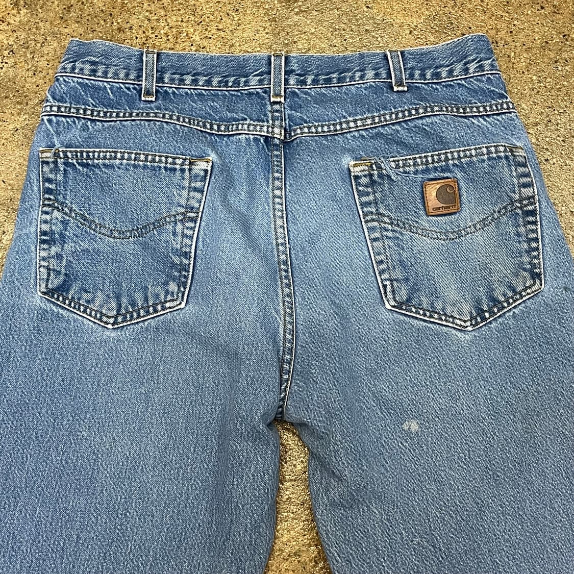 미국 빈티지 칼하트 페인팅 데님 청바지 워크웨어 상품이미지10