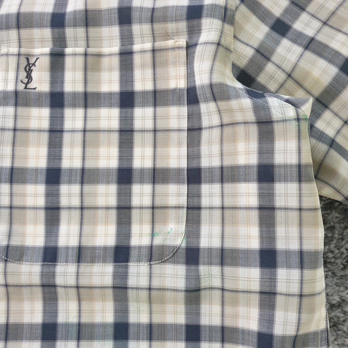 [무료배송] YVES SAINT LAURENT 반팔 셔츠 상품이미지5