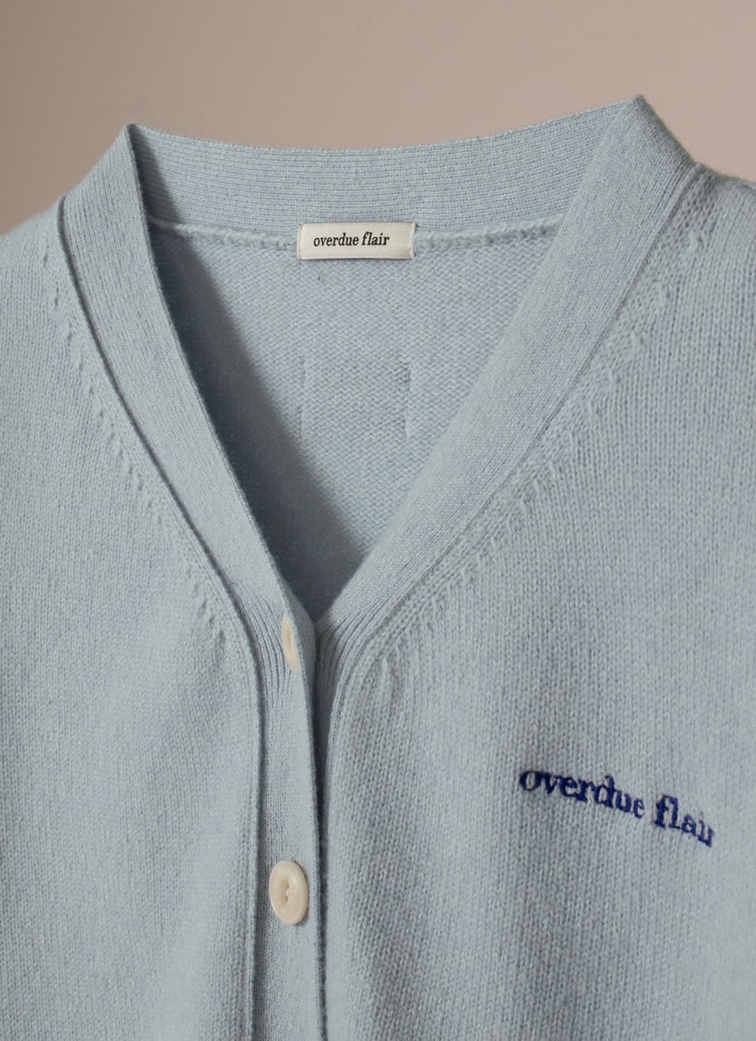 오버듀플레어 울 브이넥 가디건 상품이미지4