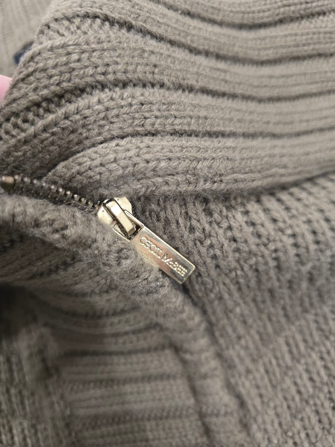 세실맥비 니트 집업  상품이미지4