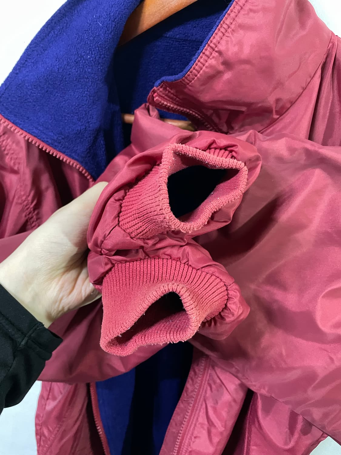 90s 빈티지 파타고니아 쉘드 신칠라 봄버 자켓 초희귀 상품이미지8