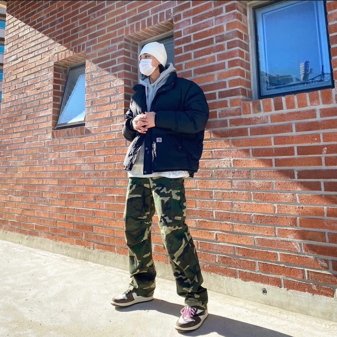 칼하트 다운 블랙 패딩 XXL 상품이미지3