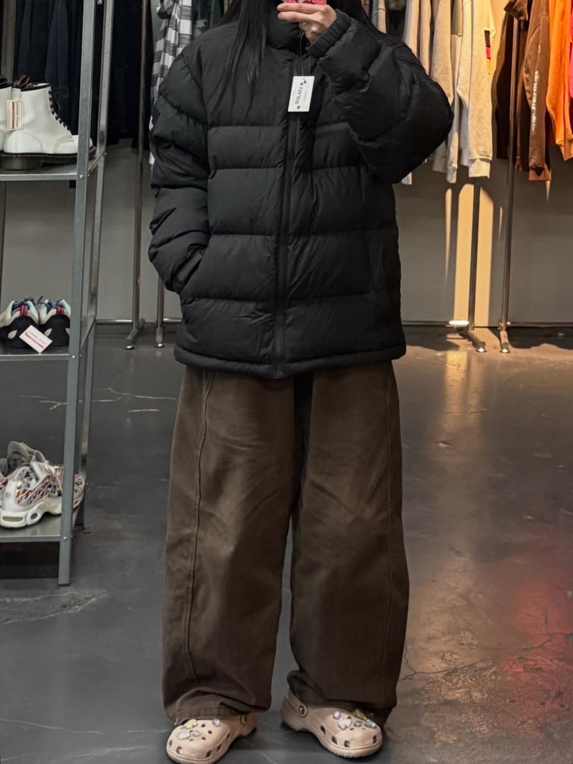 노스페이스 1992 눕시 블랙패딩 A3387 상품이미지1