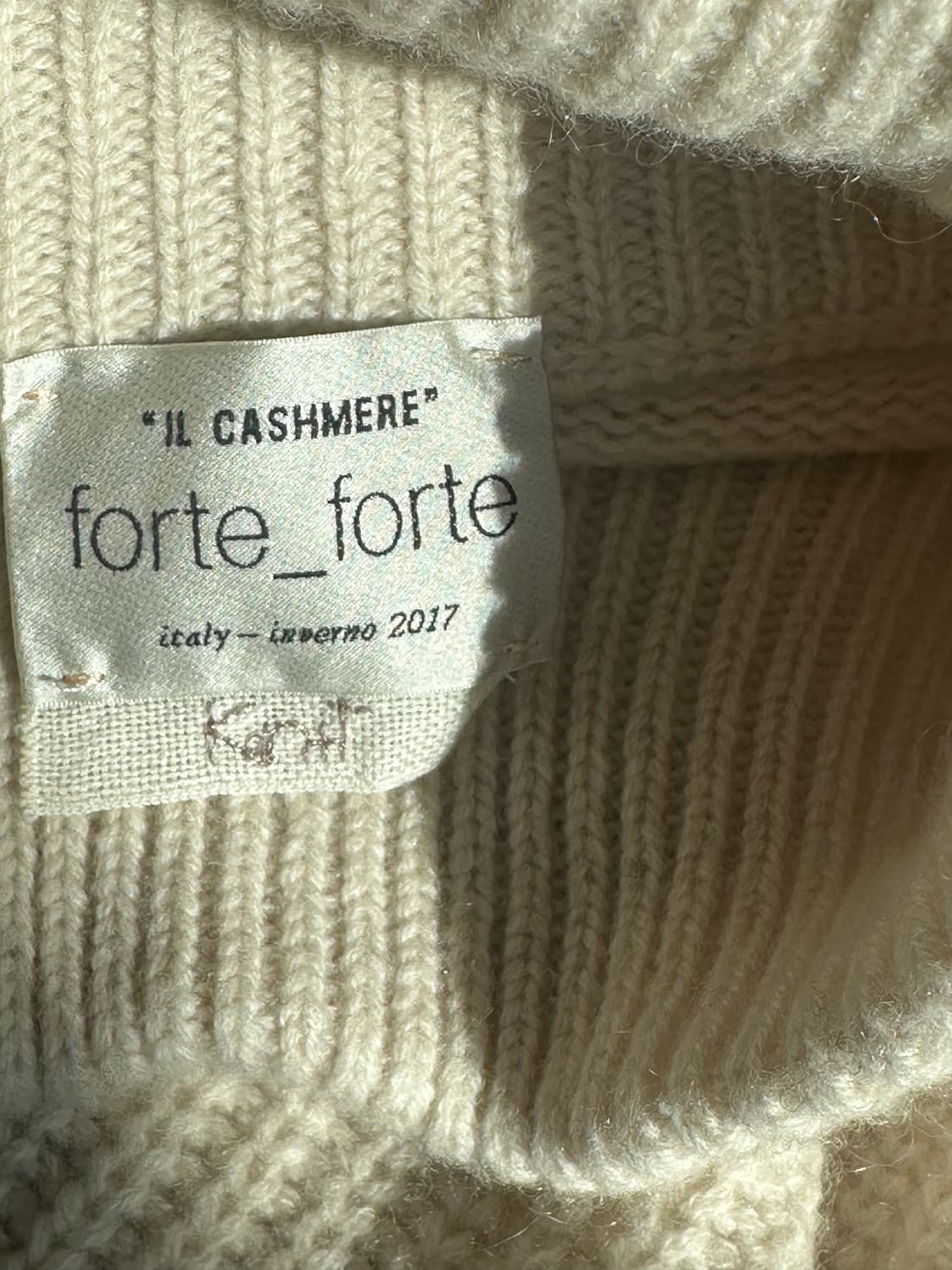 [정가100] forte_forte 캐시미어 타임 니트 상품이미지2