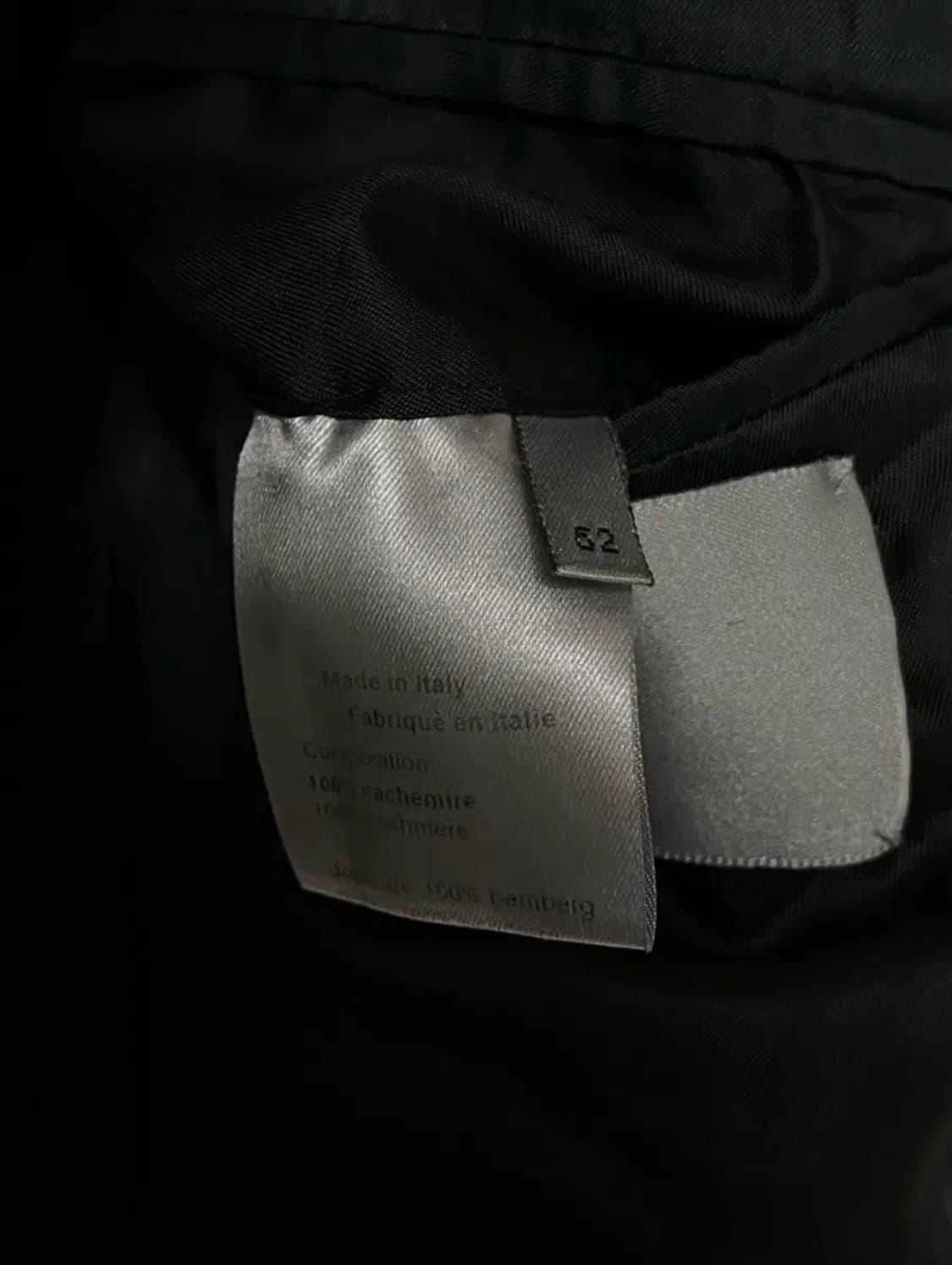 2003FW Dior HOMME LUSTER CASHMERE COAT 상품이미지8