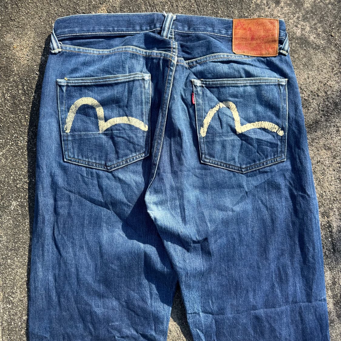 [34] Evisu X Warehouse 9001 셀비지 데님 팬츠 상품이미지4