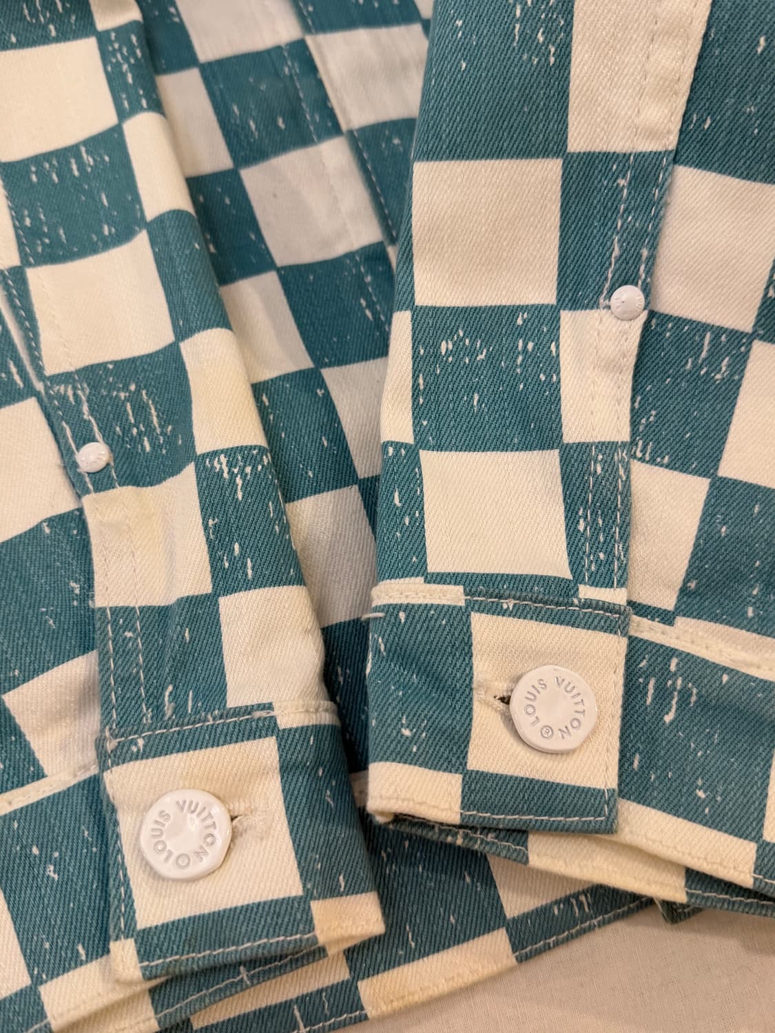 21SS 루이비통 (버질아블로) 다미에 트러커 자켓 상품이미지5