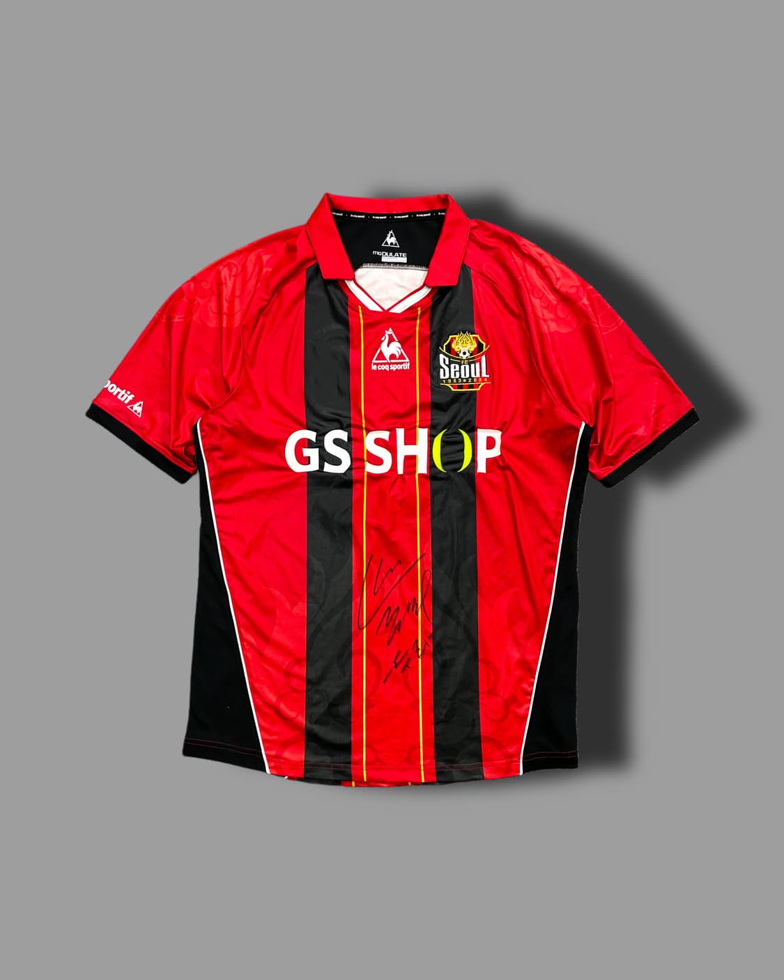 르꼬끄 14-15 서울 FC 차두리 사인 유니폼 2XL 상품이미지4