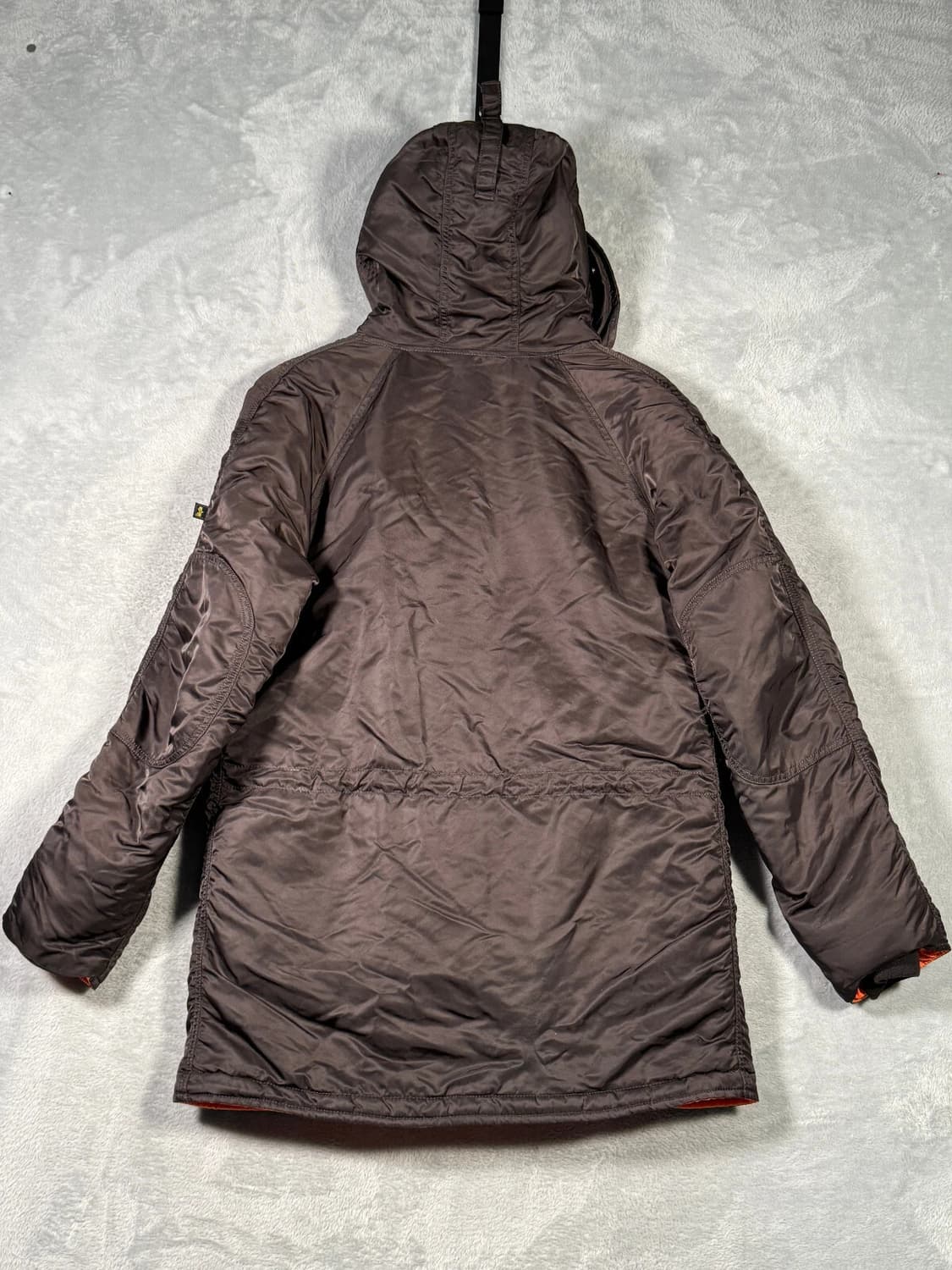 00s 알파 인더스트리 N-3B 파카 다크 브라운 상품이미지8