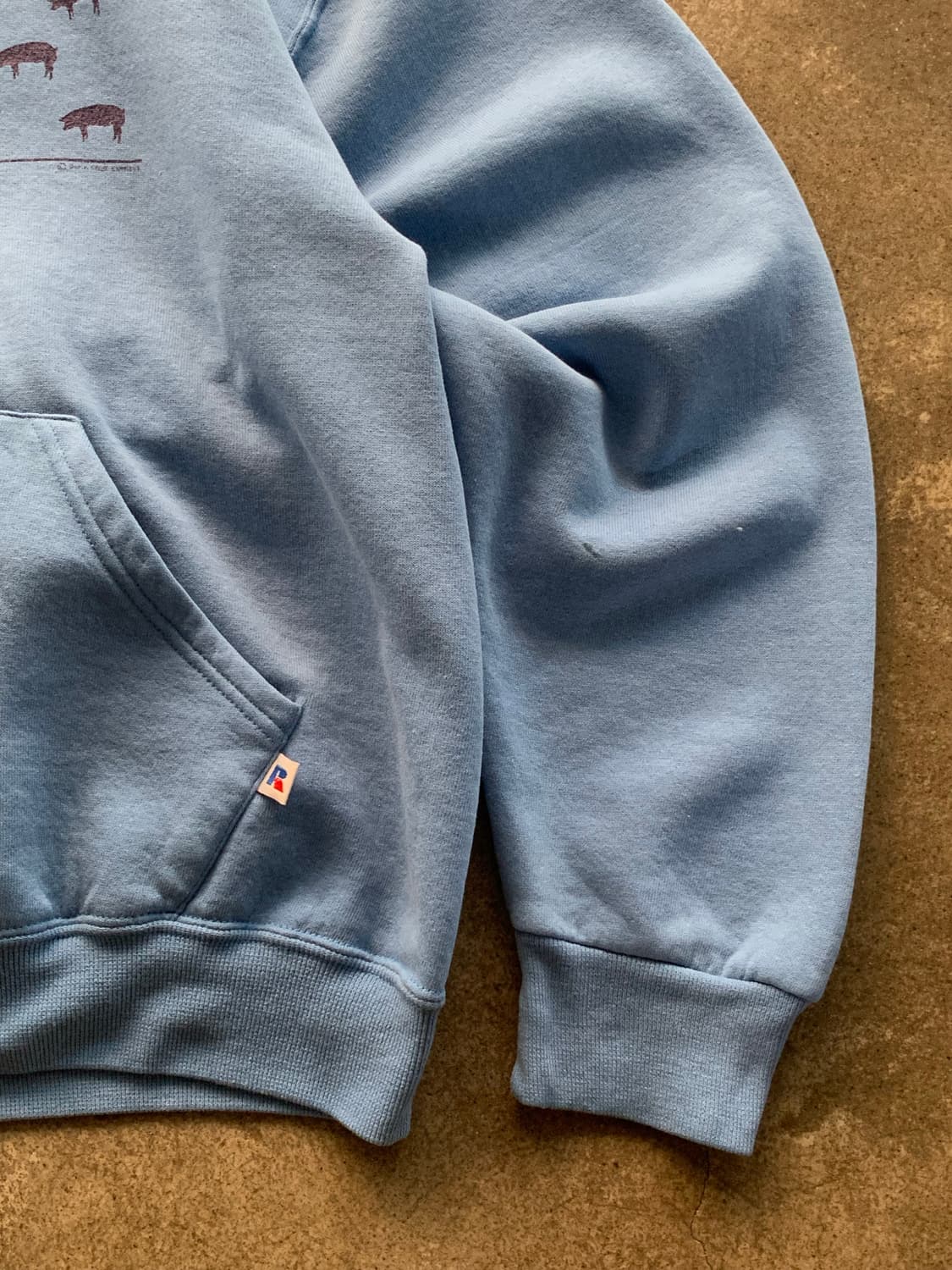 러셀 애슬레틱 튜블러 스웻후디 베이 헤이 앤 피드 상품이미지6