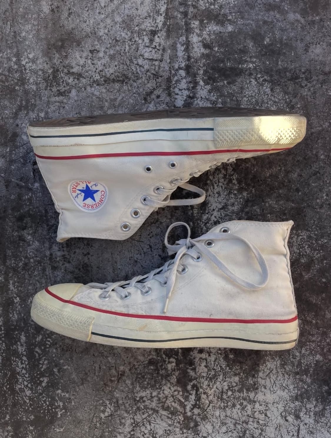 컨버스 7-80s 화이트 척테일러 us9 (270~275) 상품이미지3