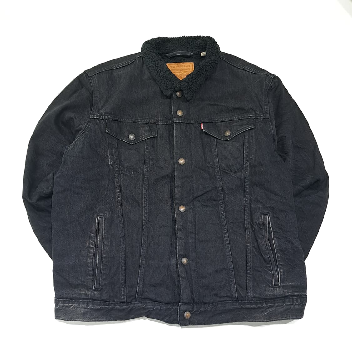 CL141 2XL 리바이스 셰르파 데님 트러커 자켓 상품이미지1
