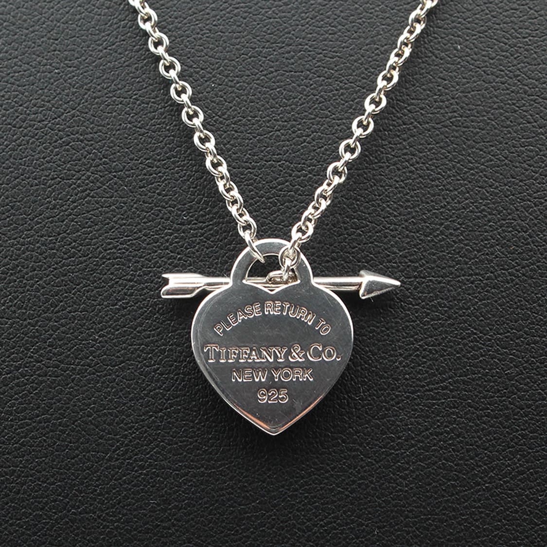 티파니 925실버 리턴투 러브스트럭 하트 태그 목걸이 상품이미지3