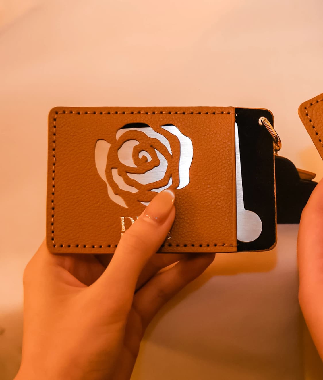 디올 미러 키링 카드지갑 + 파우치 세트 상품이미지2