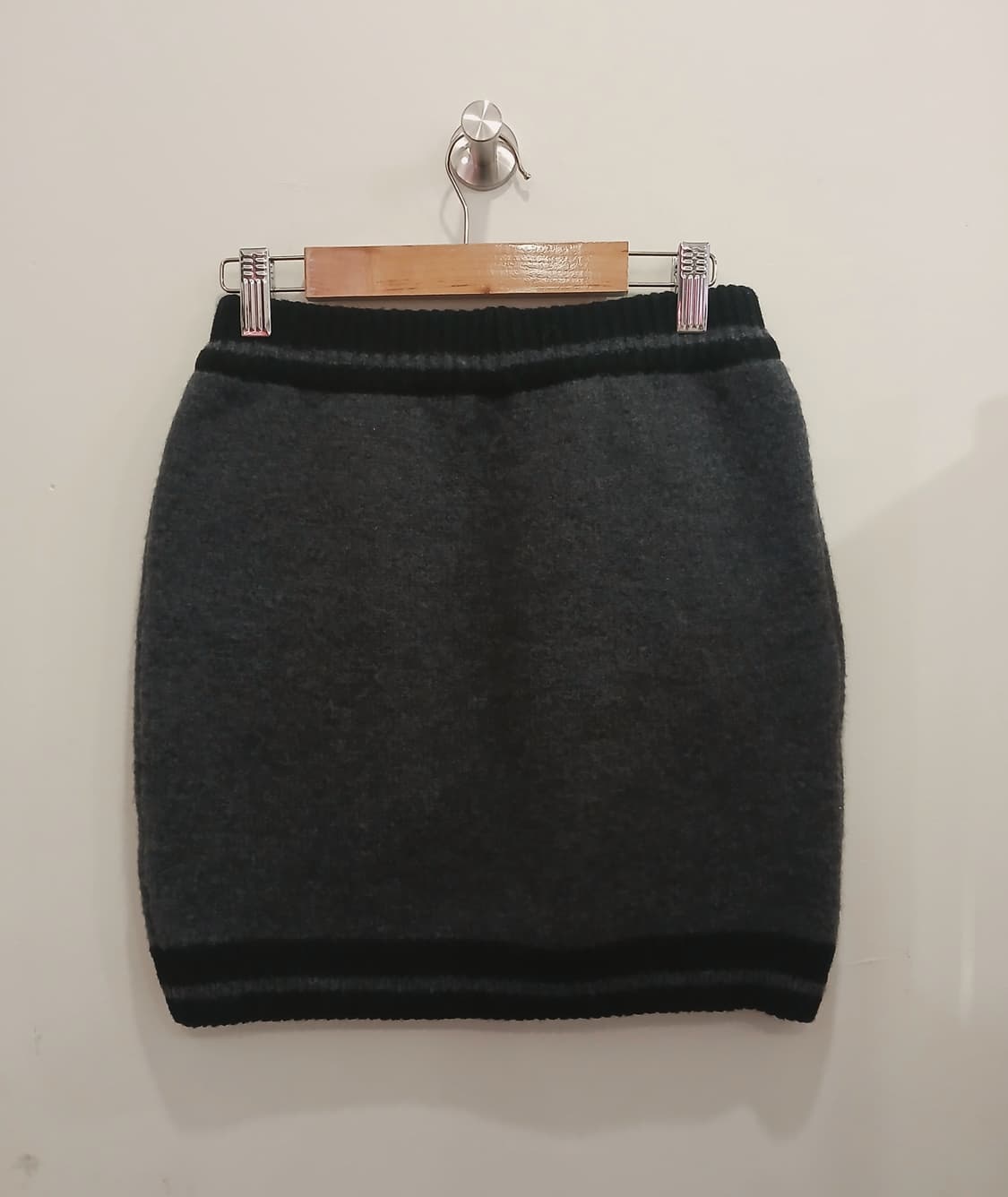 그로브 니트 미니 스커트 상품이미지3