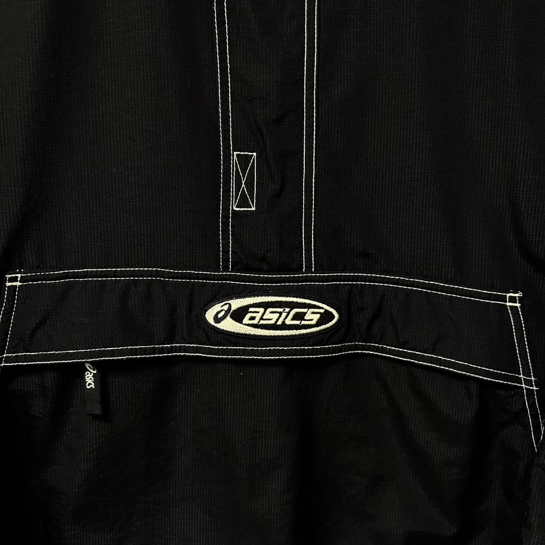 아식스 블랙 올드스쿨 누빔 아노락  상품이미지3