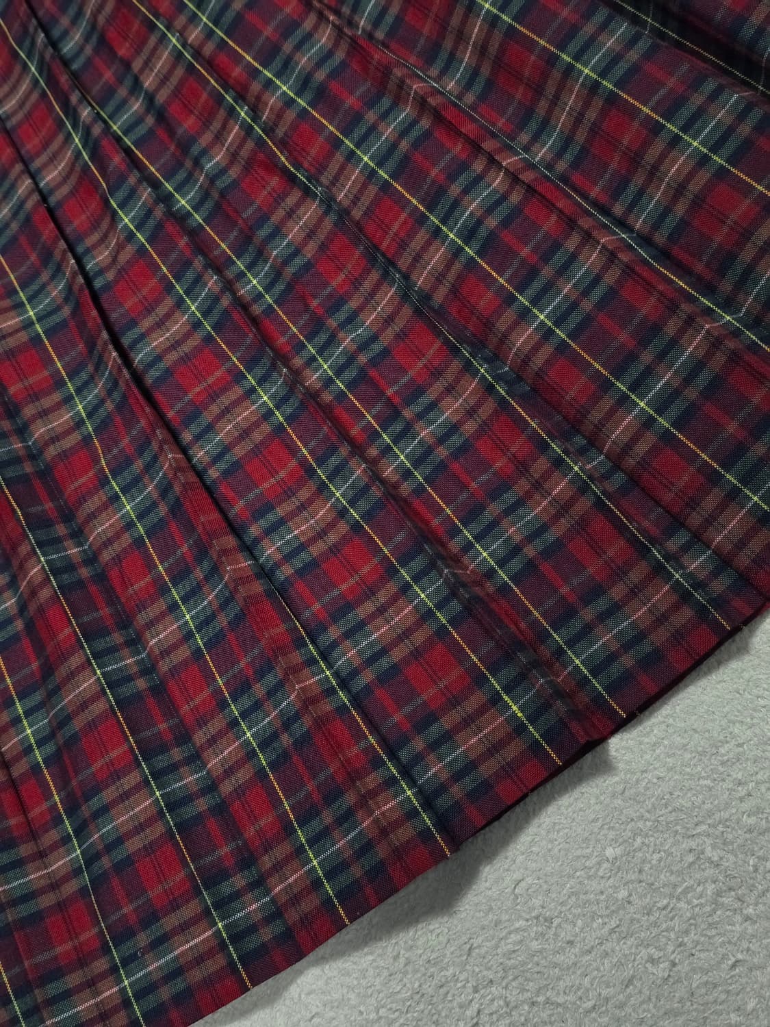 J.Press 제이프레스 체크패턴 미디 치마 상품이미지4