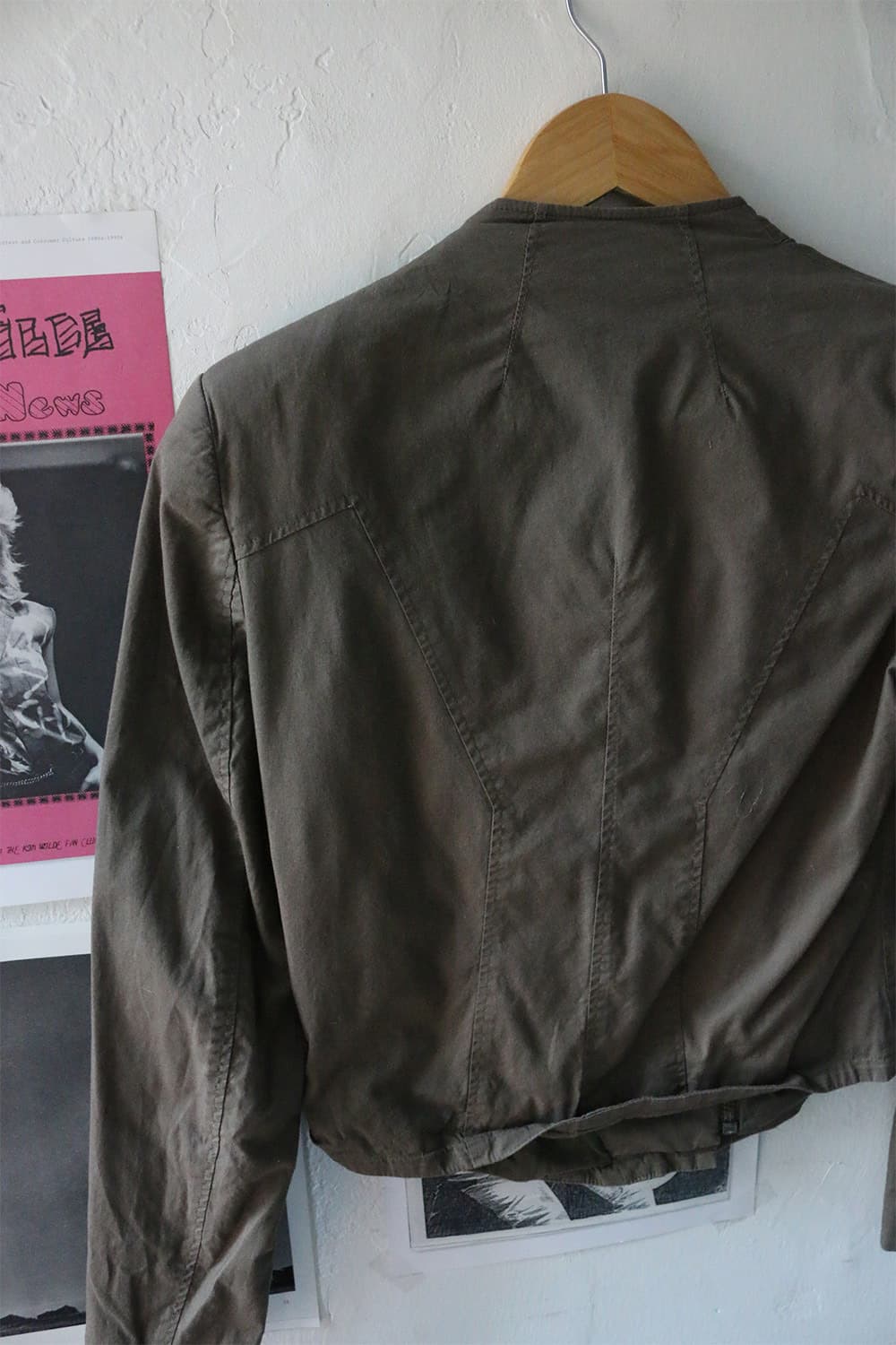 헬무트랭 USA 비대칭 바이커 자켓 상품이미지8