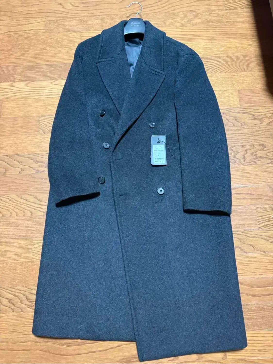 [택 제거 새제품] 무탠다드 캐시미어 더블코트 M 상품이미지2