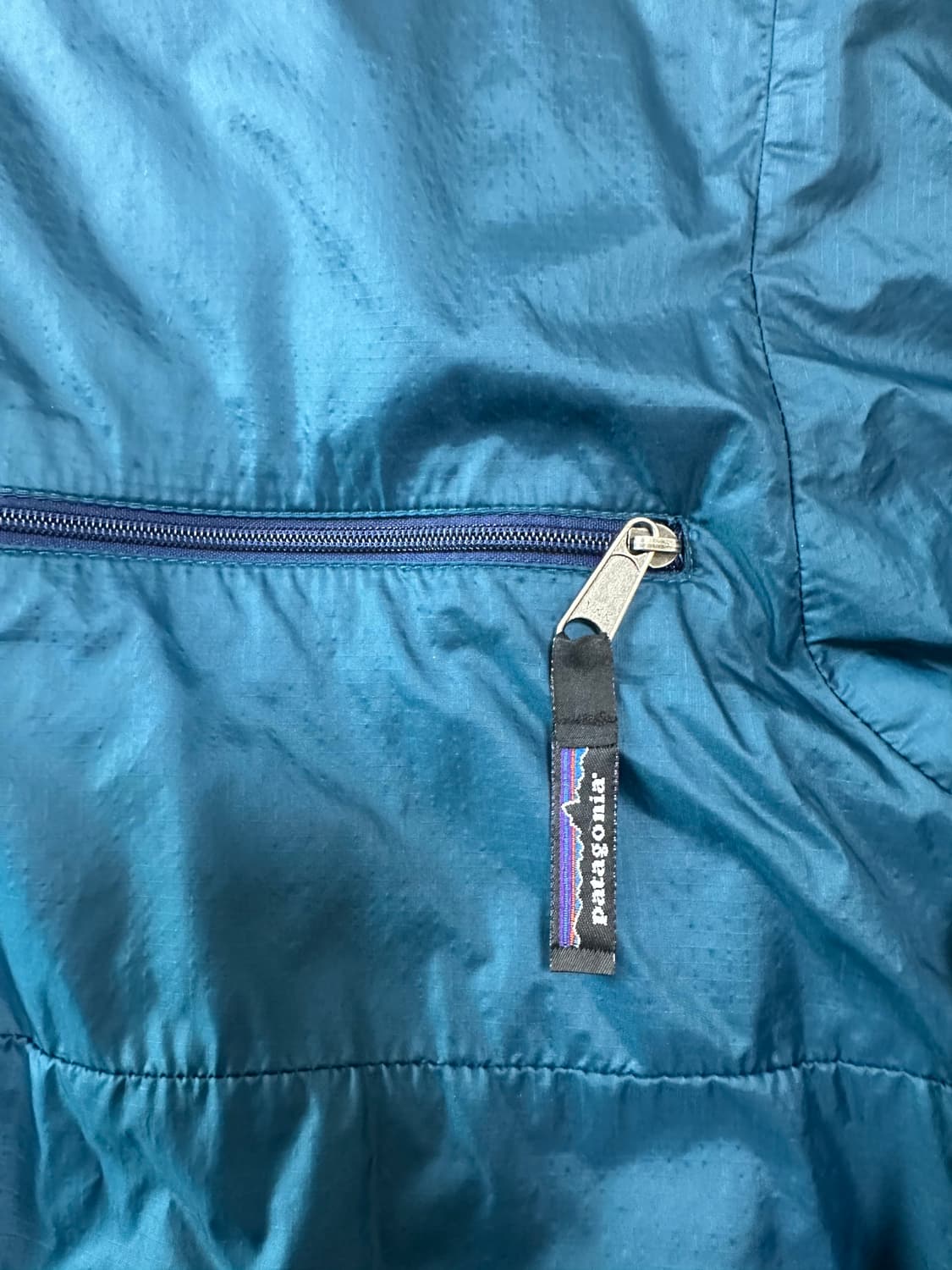 90s 파타고니아 빈티지 퍼프볼 풀오버 청록 상품이미지2