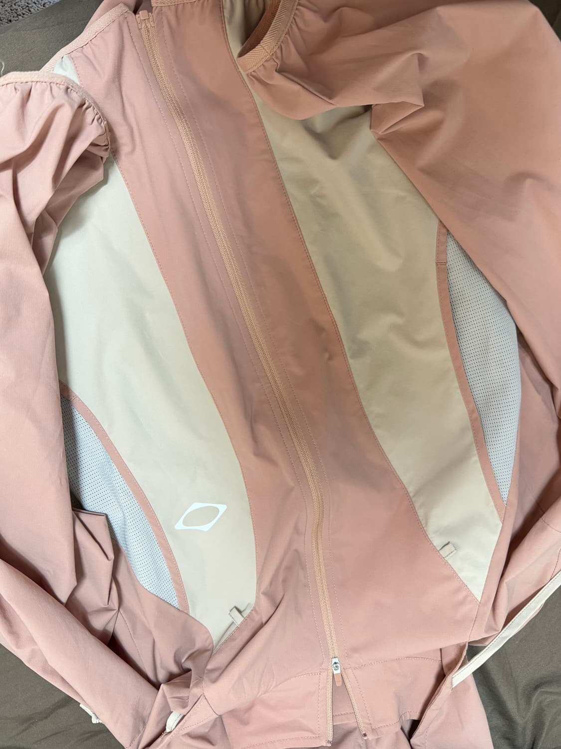 미스치프 윈드브레이커 핑크 (상태 굿) 상품이미지2