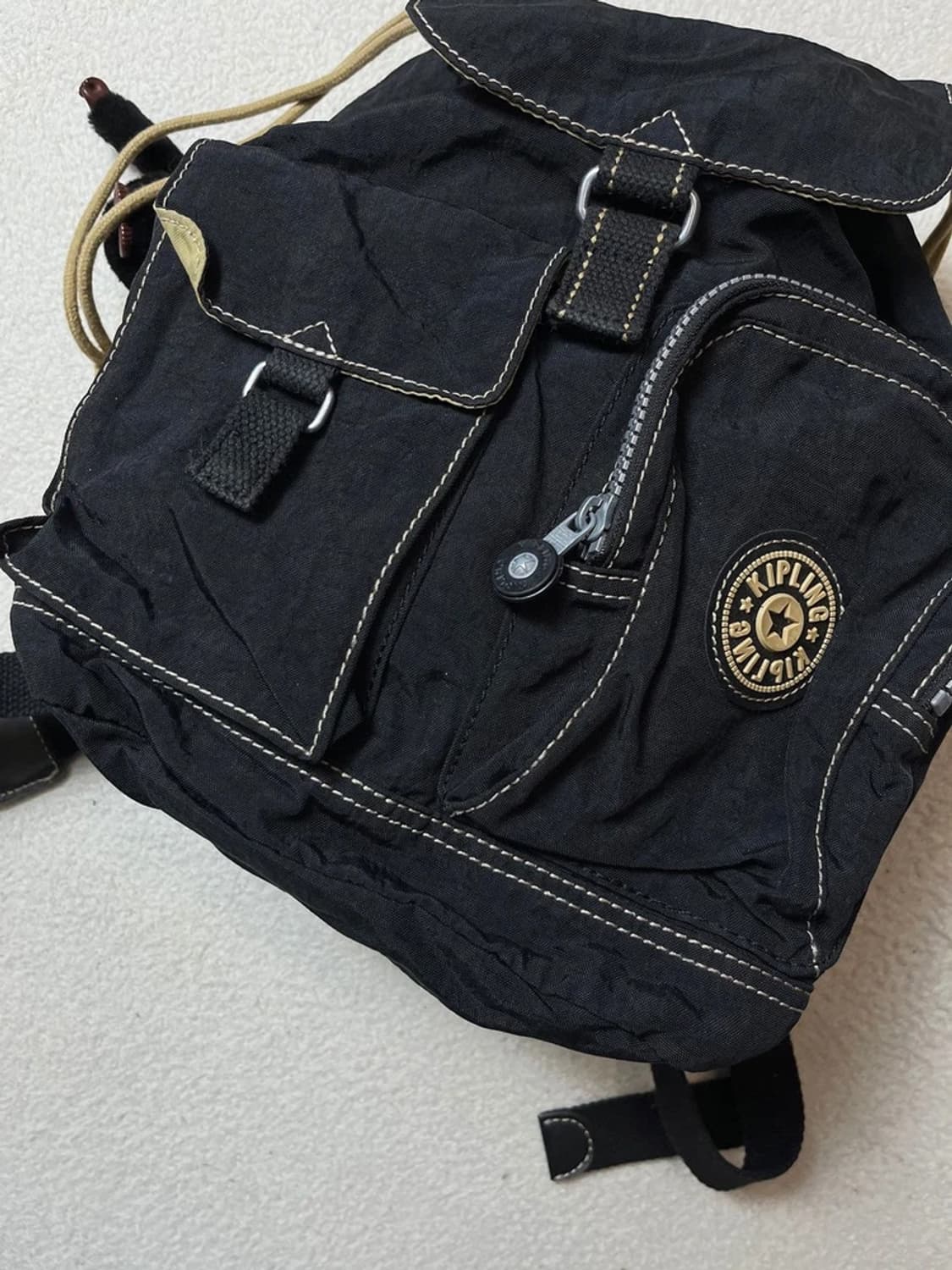 키플링 00s Y2K 복조리 백팩 Q1245 상품이미지3