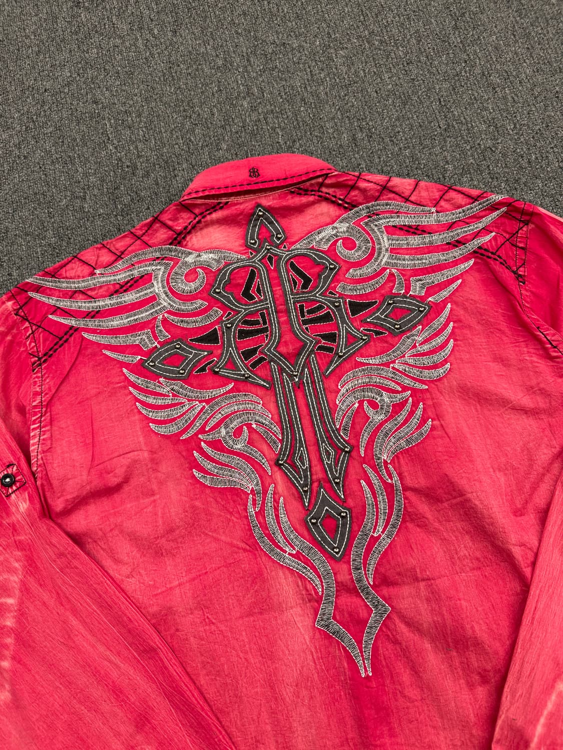 OS)Roar 빈티지 자수 긴팔셔츠 상품이미지6