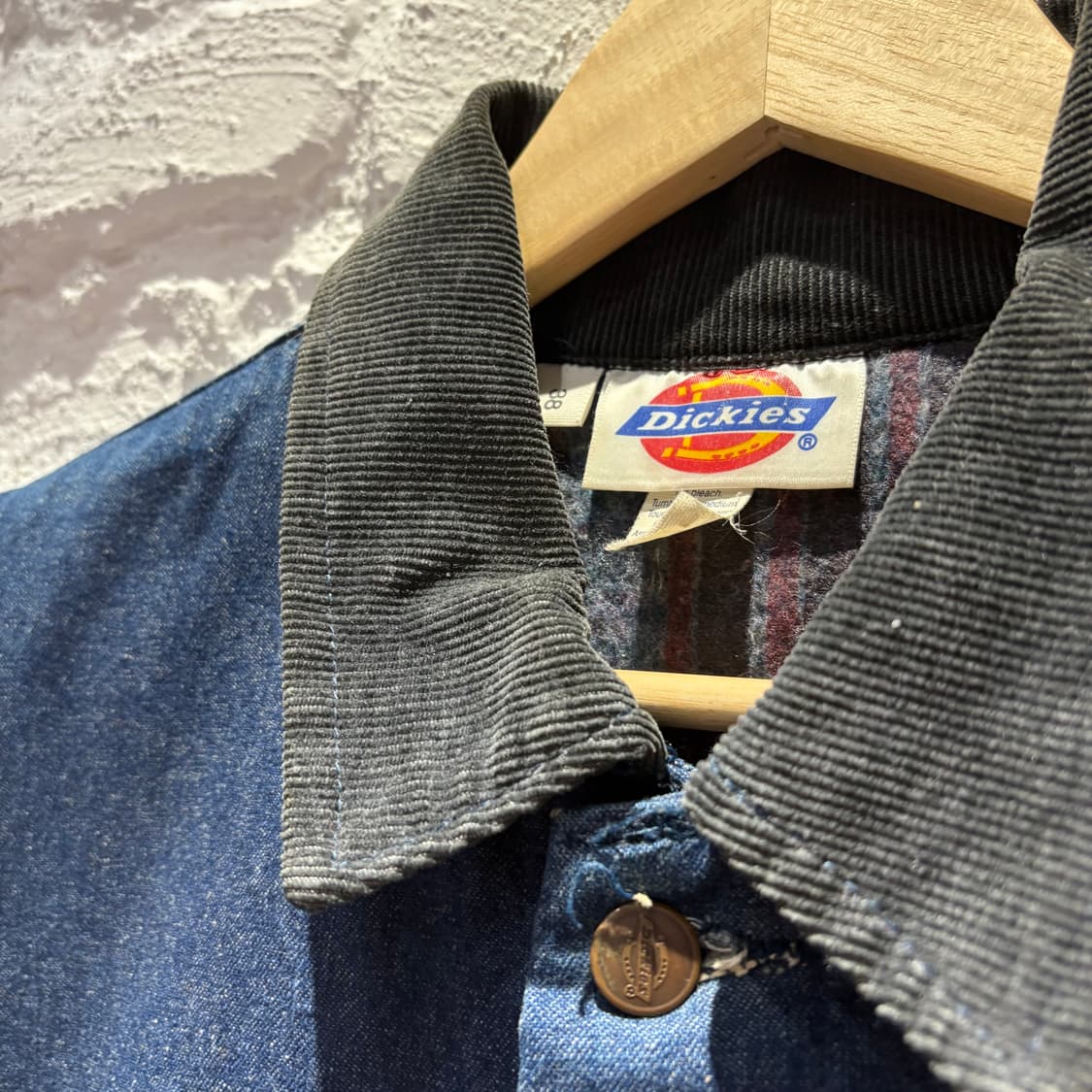 80‘s 디키즈 오리지날 빈티지 초어 데님자켓 상품이미지2