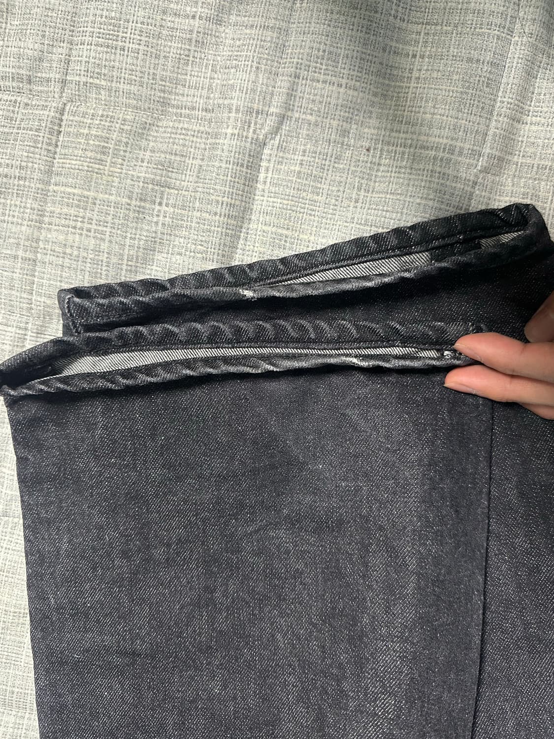 캐피탈 14oz 블랙데님 몽키TH진(지퍼버전) 32 상품이미지6