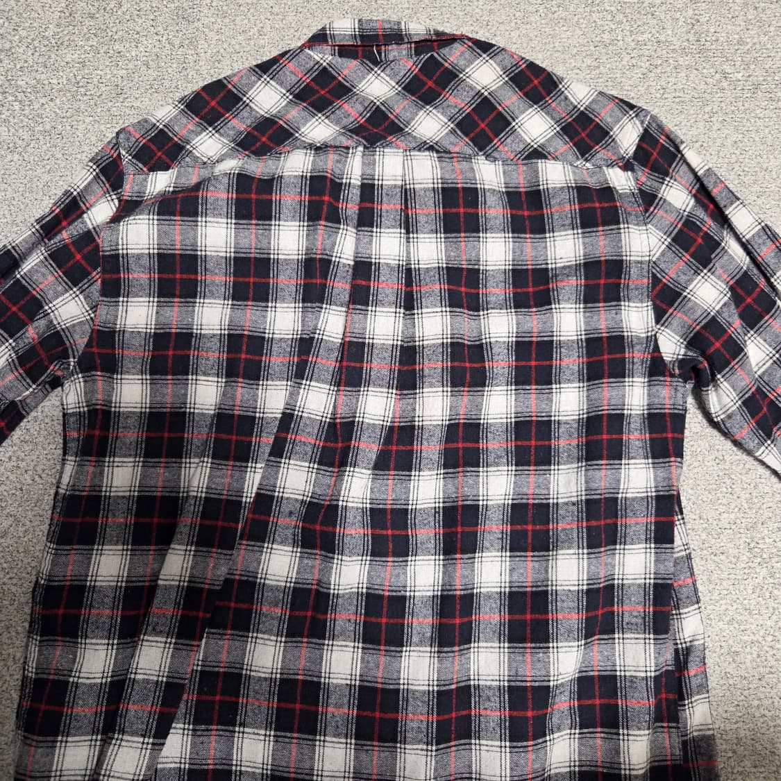 Activa 브리티시 플란넬 체크셔츠 L(100) 상품이미지6