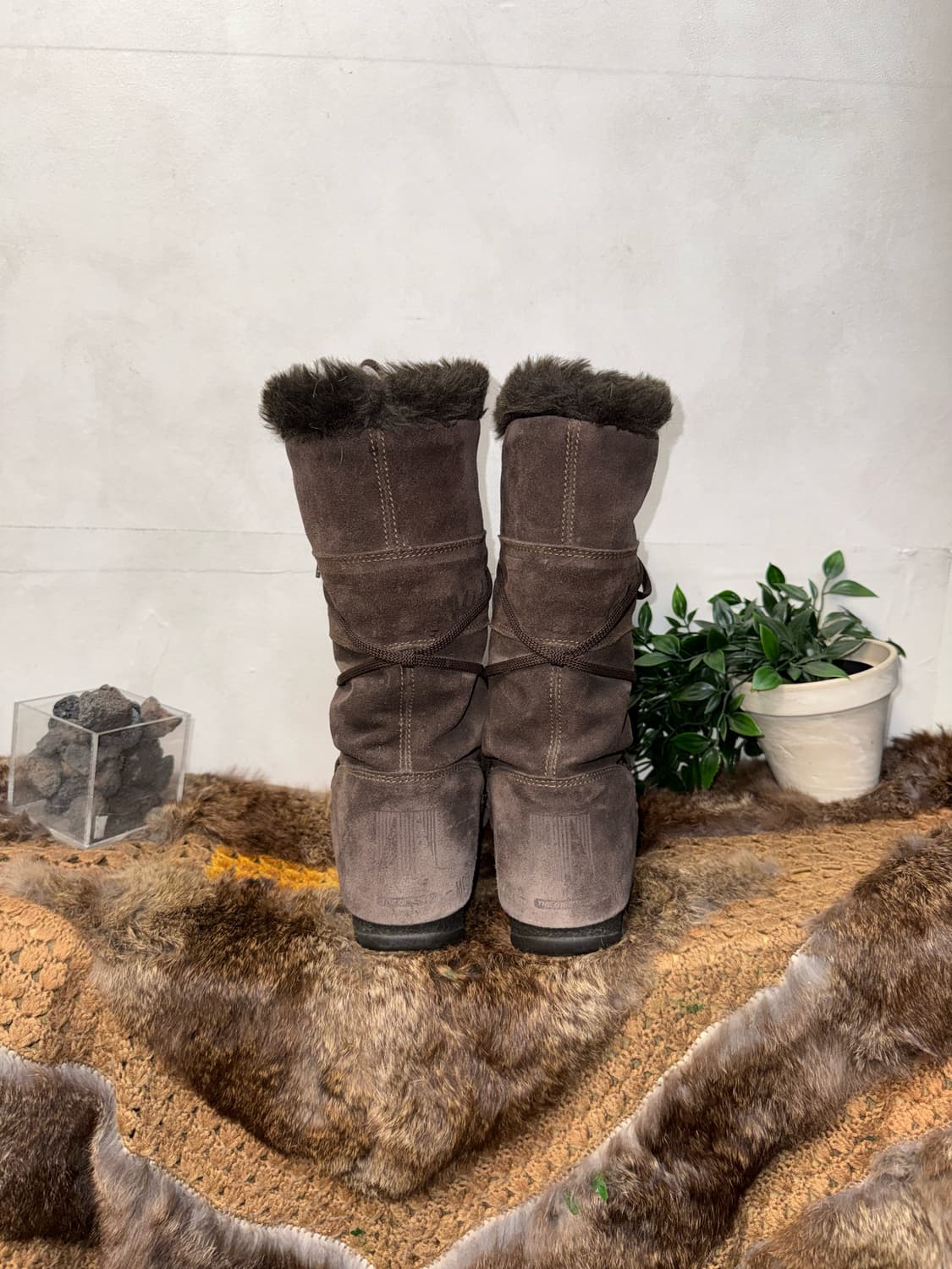 Tecnica MOONBOOT laceup suede brown 상품이미지5