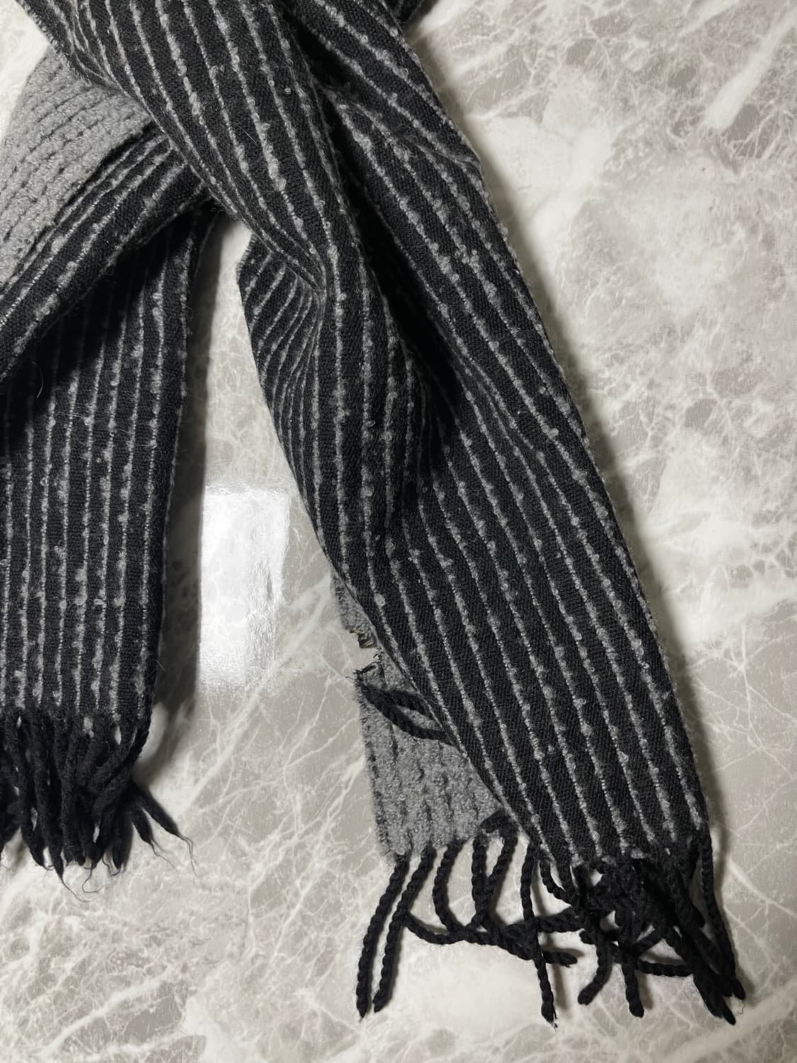 stripe wool muffler 상품이미지3