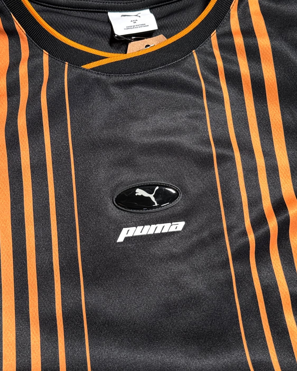 Puma U FTBL 니트 카라 숏 슬리브 티셔츠 M 상품이미지3