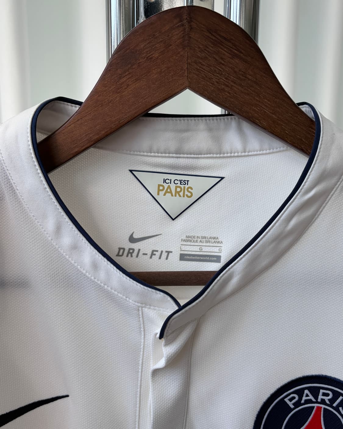 [L]나이키 파리생제르망 PSG 14-15 어웨이 No.2 유니폼 상품이미지7