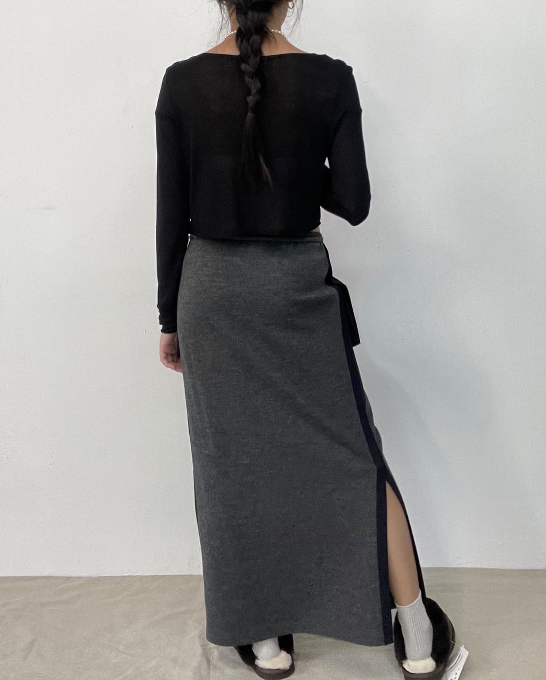 준코 코시노 추리닝스커트 상품이미지3