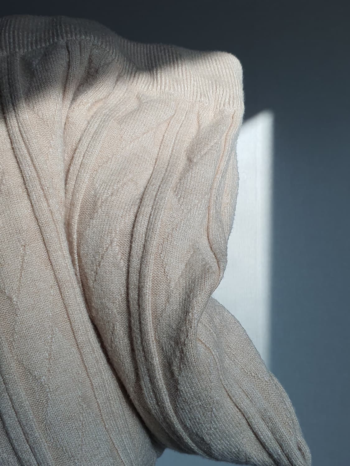 [모리걸] 니트 롱 스커트 베이지 FREE 상품이미지5