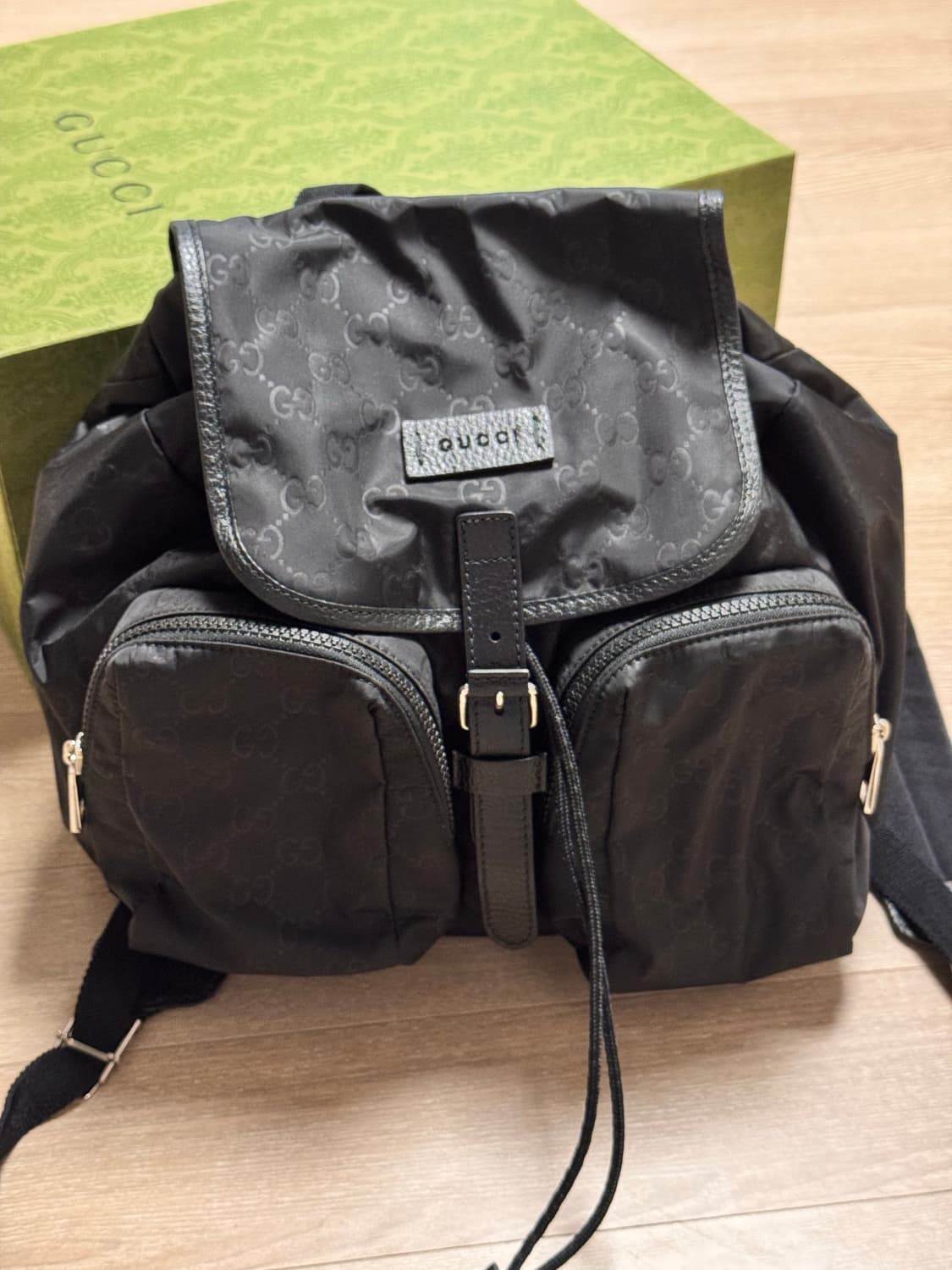 [정품] 구찌 시마 나일론 백팩 상품이미지1