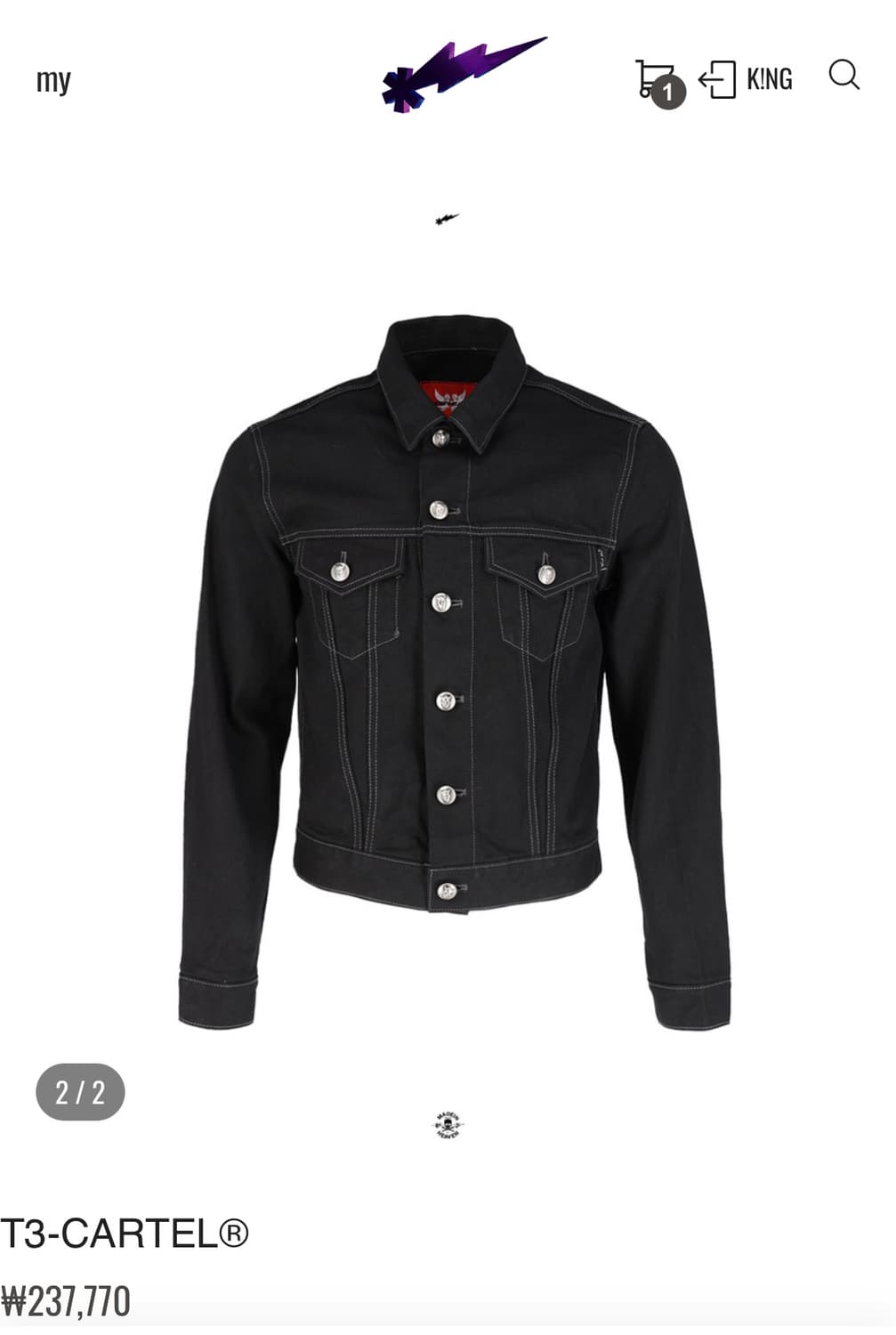 777mih cartel 카르텔 자켓 상품이미지2