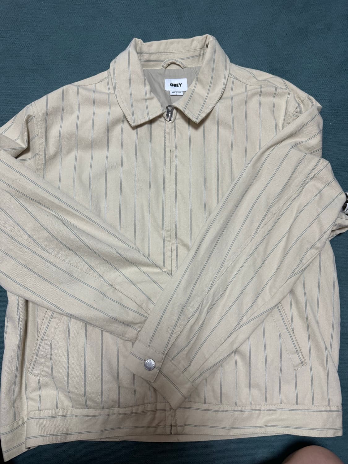 오베이 스트라이프 셋업 XL 상품이미지1