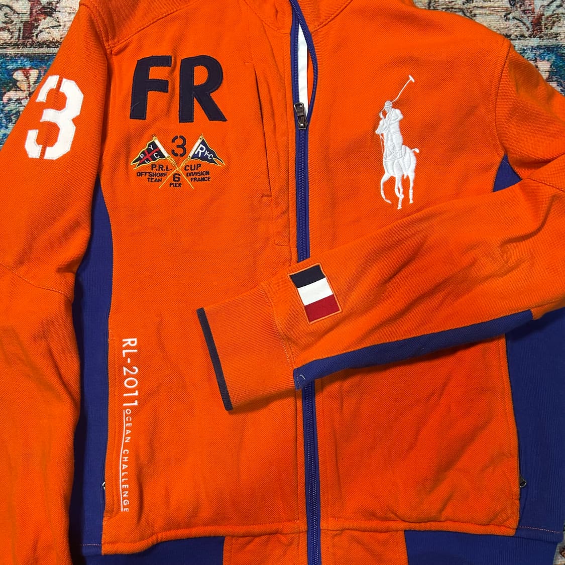 [L] 폴로 랄프로렌 빅포니 프랑스 트랙탑 져지 자켓 상품이미지3