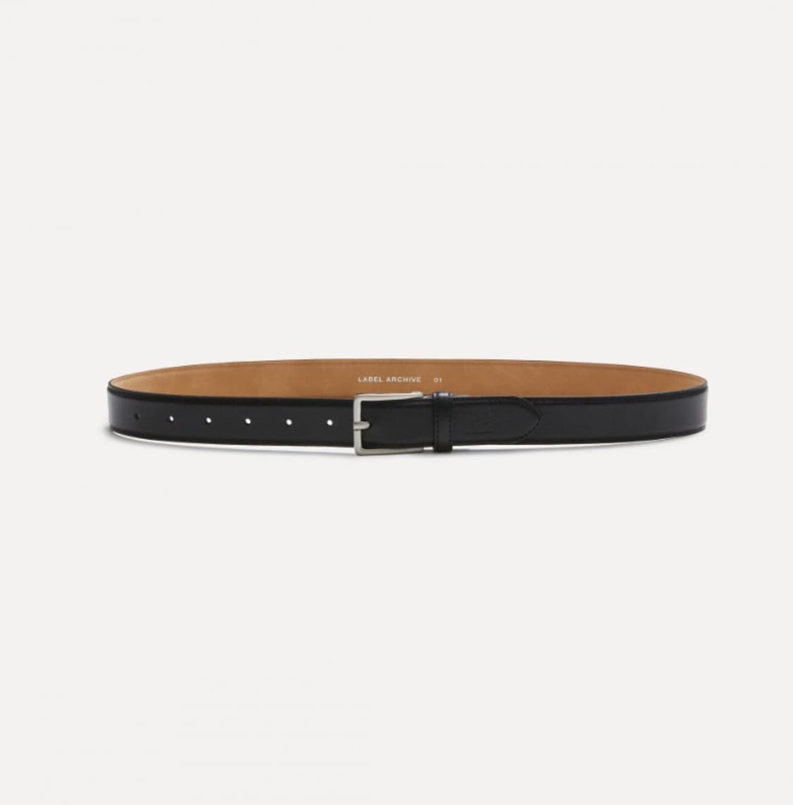 라베아카이브 Vann pin-buckle belt black 1사이즈 상품이미지1