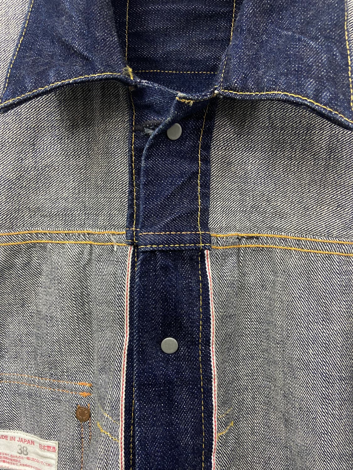 Evisu type 1 Lot 1506 denim jacket 상품이미지7