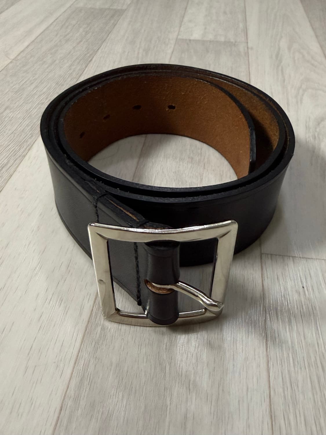 타임원클로딩 카우하이드 벨트 상품이미지1